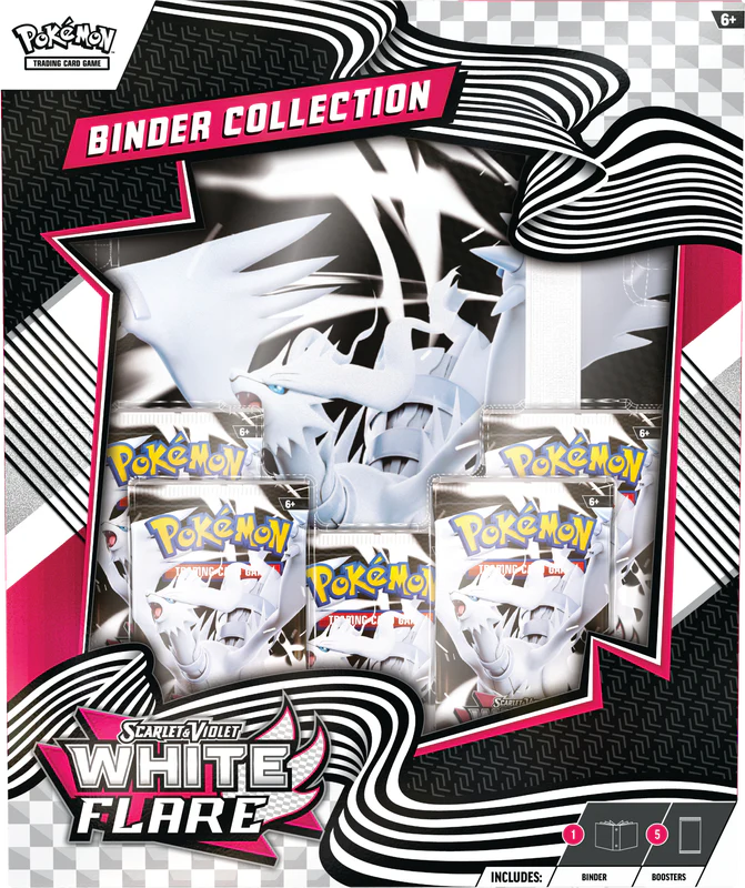 Pokemon TCG Scarlet & Violet - White Flare Binder Collection [sv10.5] 